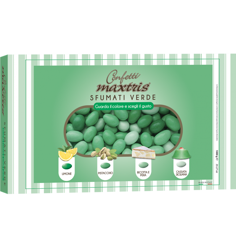 Confetti Maxtris sfumati Verde