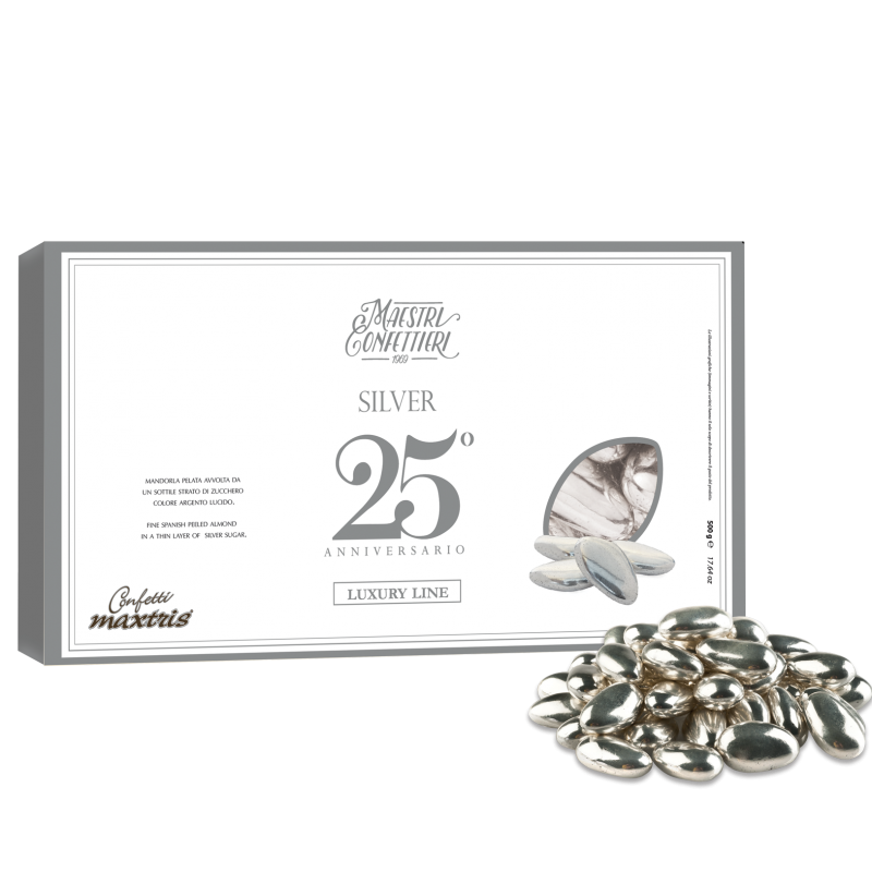 Confetti nozze d'argento