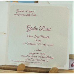 Partecipazione da comunione con Calice