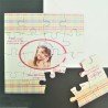 Partecipazione Puzzle con foto