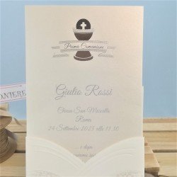 Partecipazione a tasca prima comunione