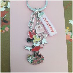 Porta chiave Minnie in metallo
