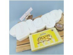 Scritta portaconfetti in polistirolo doppia