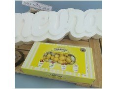 Scritta portaconfetti in polistirolo doppia