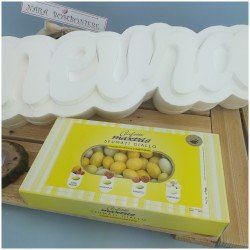 Scritta portaconfetti in polistirolo doppia