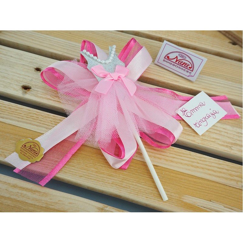 Segnaposto comunione ballerina