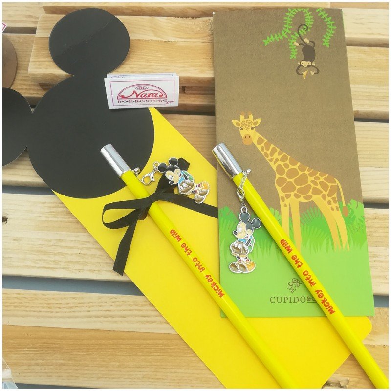 Bomboniere Disney matita con Topolino