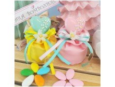 Segnaposto cuori rosa calamita