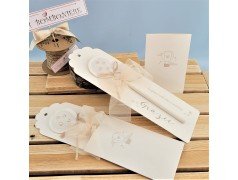 Segnaposto matita con mongolfiera