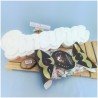 Scritta portaconfetti con confetti incartati mix Twist