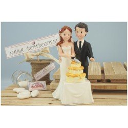 Cake topper sposa