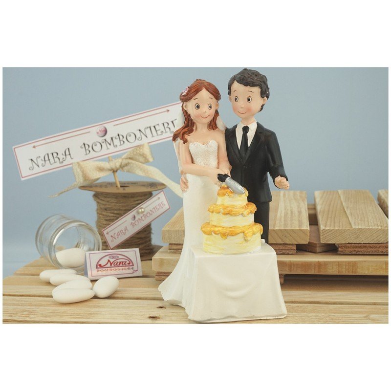 Cake topper sposa