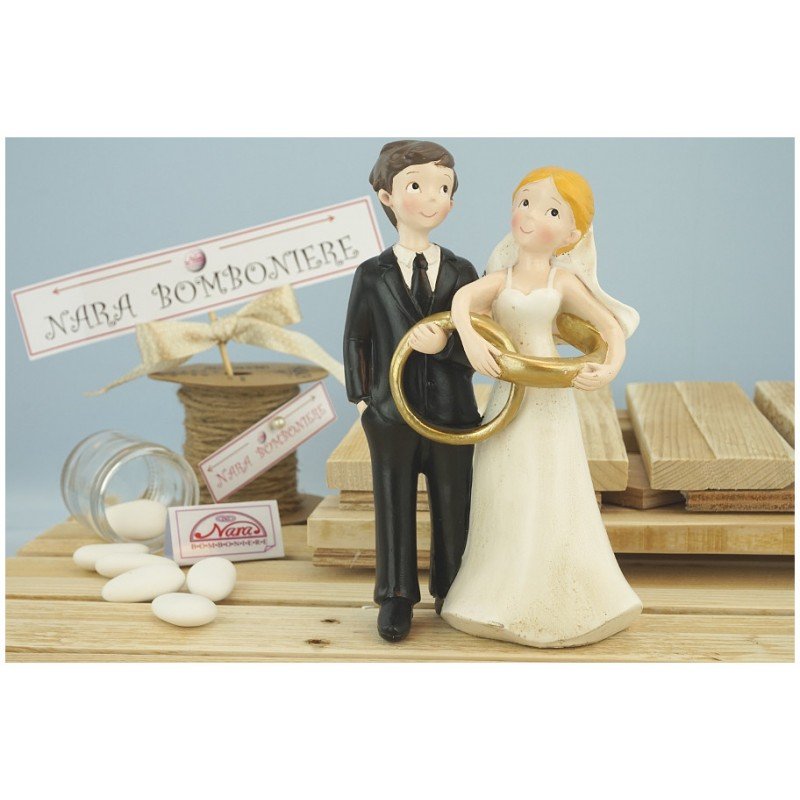 Cake topper Matrimonio
