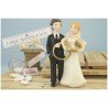Cake topper Matrimonio