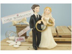 Cake topper Matrimonio