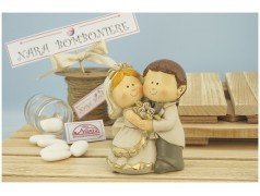 Topper Cake sposini cicciottelli