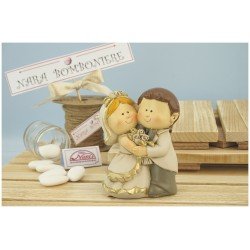 Topper Cake sposini cicciottelli