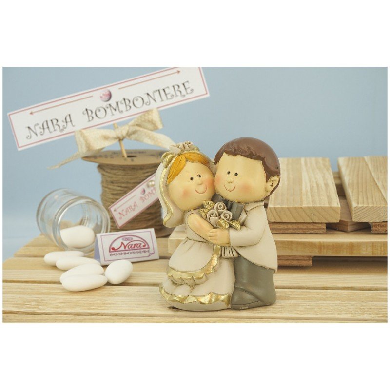 Topper Cake sposini cicciottelli