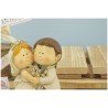 Topper Cake sposini Cicciottelli-Nara Bomboniere