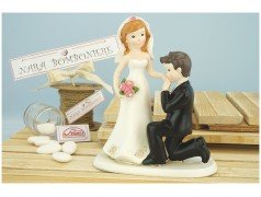 Sposini per torta Baciamano