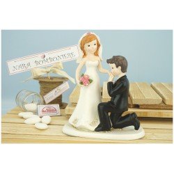 Sposini per torta Baciamano