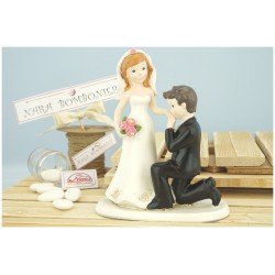 Sposini per torta Baciamano