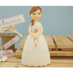 Cake topper per Prima Comunione bambina