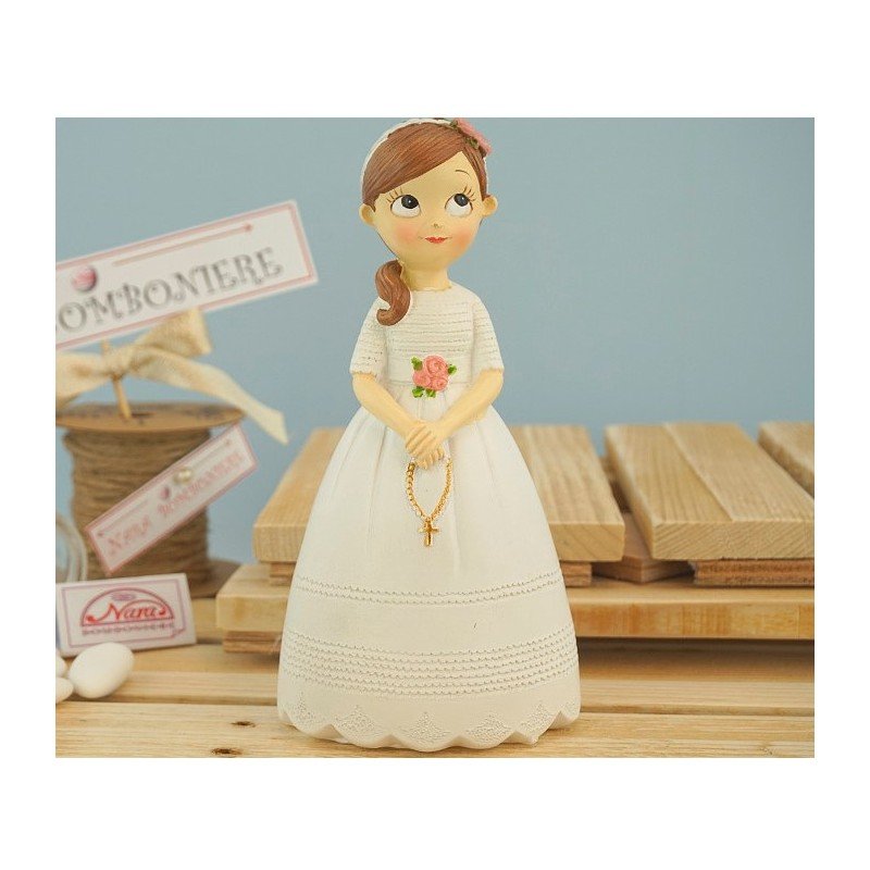 Cake topper per Prima Comunione bambina