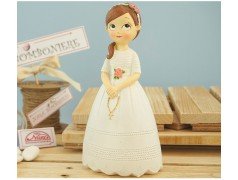 Cake topper per Prima Comunione bambina