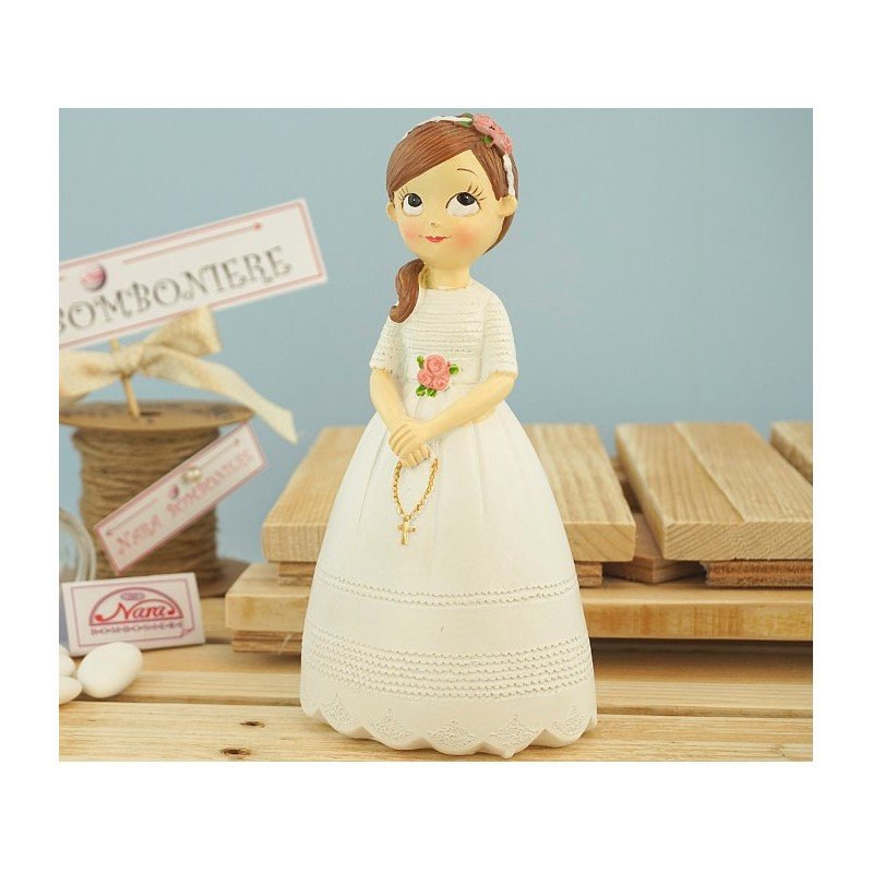 Cake topper per Prima Comunione bambina