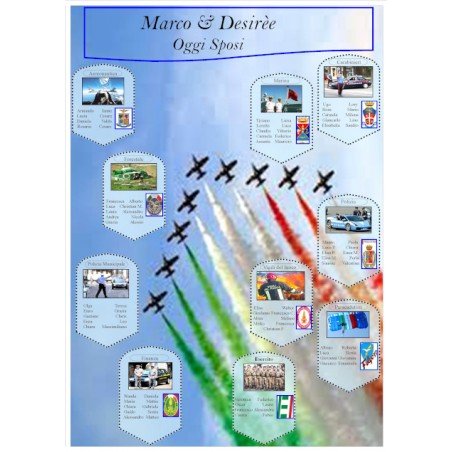 Tableau mariage esercito forze armate