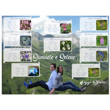 Tableau Mariage Botanica