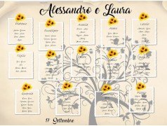 tableau Mariage Girasoli