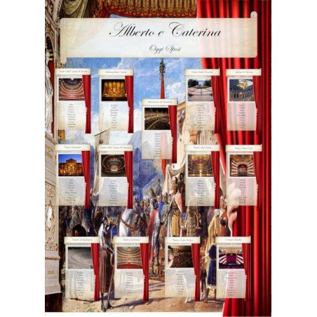 Tableau Mariage tema Teatro