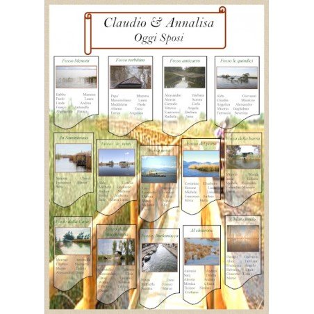 Tableau Mariage tema palude