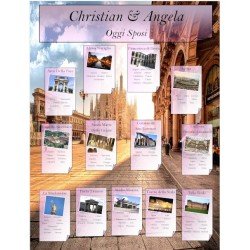 Tableau Mariage tema Milano