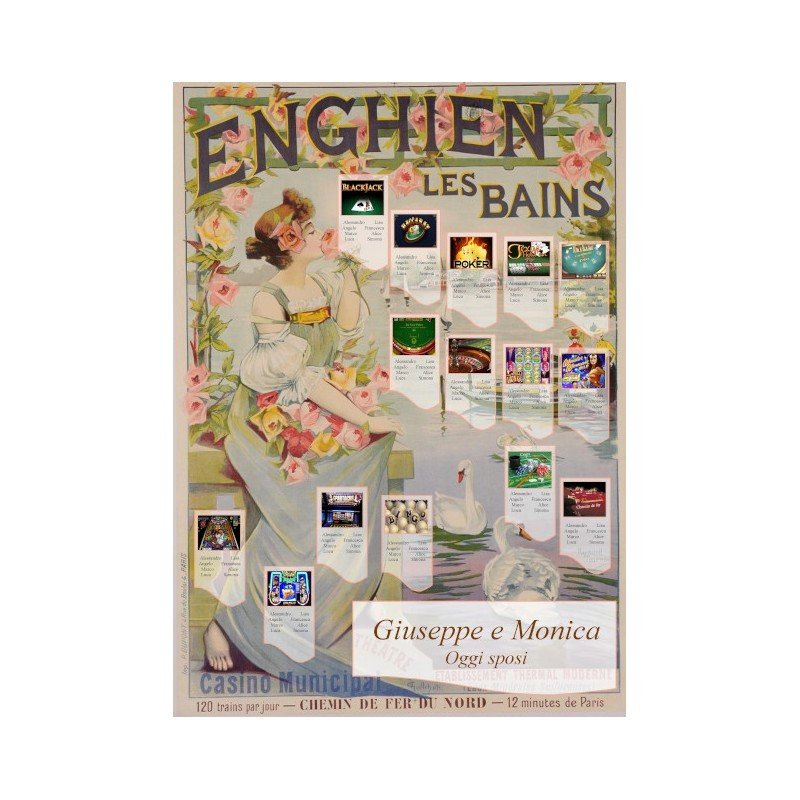 Tableau Mariage Giochi d'azzardo