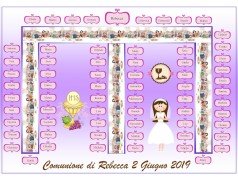 Tableau Mariage tavolo ferro di cavallo