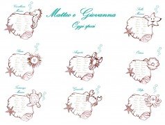 Tableau tema mare  stilizzato