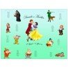 Tableau Mariage Biancaneve e Sette Nani