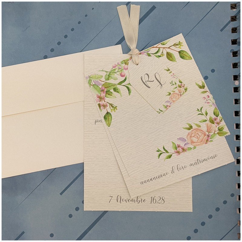 Partecipazione Floreale