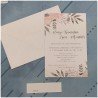 Partecipazione Matrimonio tema Natura