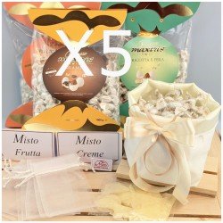 confettata matrimonio Kit confettata 45-55 Persone