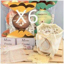 confettata matrimonio Kit confettata 55-70 Persone