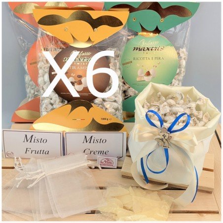 Kit confettata Comunione 70-90 Persone