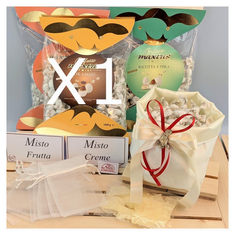 Kit confettata Cresima 10-15 Persone