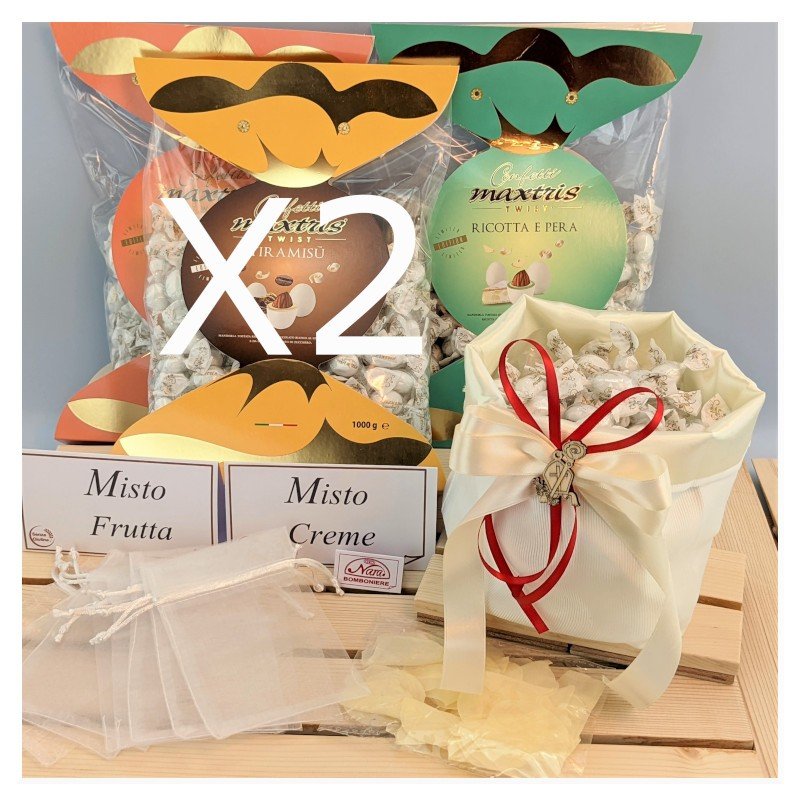 Kit confettata Cresima15-25 Persone