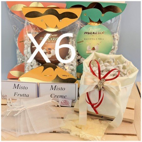 Kit confettata Cresima70-90 Persone