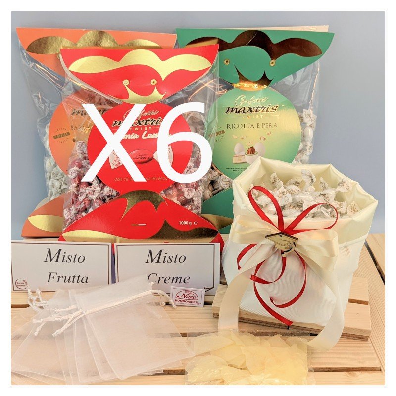 Kit confettata Laurea 55-70 Persone