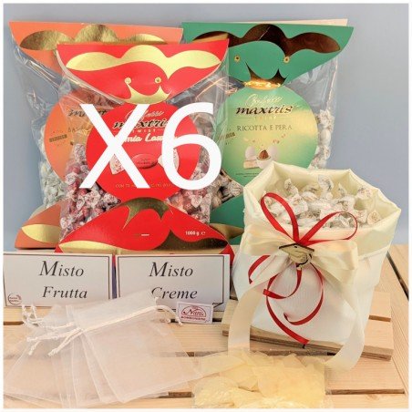 Kit confettata Laurea 55-70 Persone